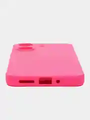 Фуксия чехол Silicone Cover для Xiaomi Redmi 13C / Poco C65, Редми 13С / Поко С65, силиконовый