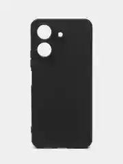 Черный чехол Silicone Cover для Xiaomi Redmi 13C / Poco C65, Редми 13С / Поко С65, силиконовый