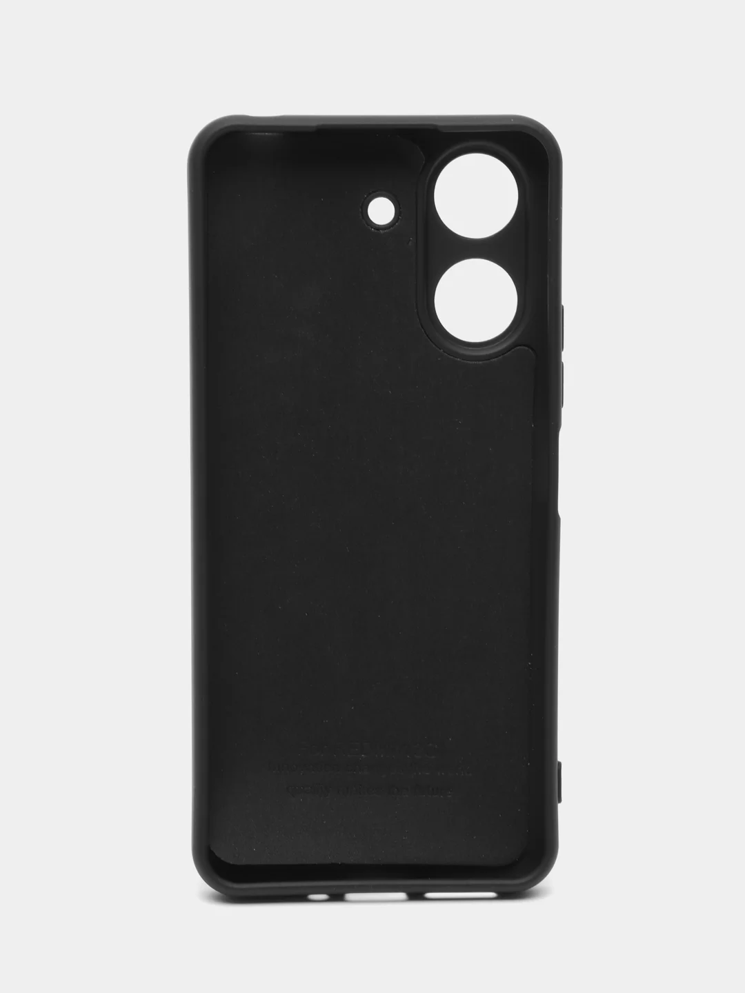 Черный чехол Silicone Cover для Xiaomi Redmi 13C / Poco C65, Редми 13С / Поко С65, силиконовый