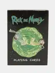 Игральные карты 52шт. пластиковые Rick and Morty "Рик и Морти"