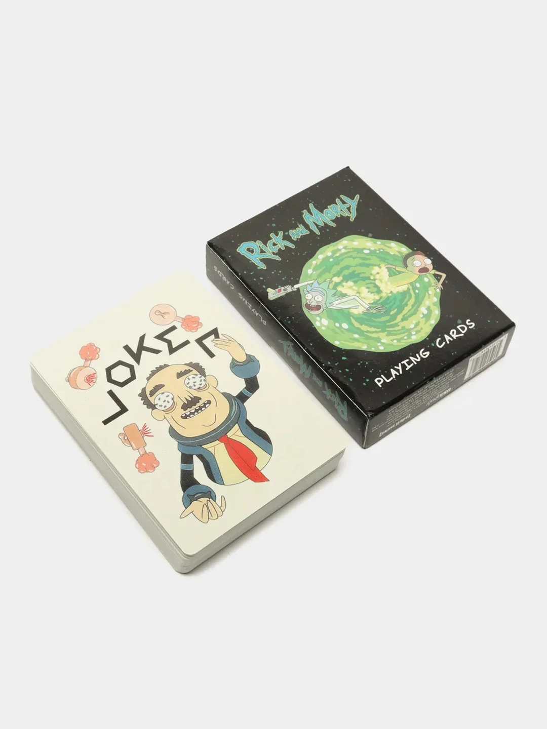 Игральные карты 52шт. пластиковые Rick and Morty "Рик и Морти"