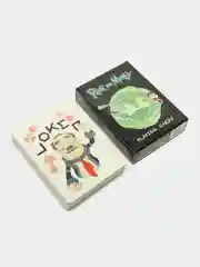 Игральные карты 52шт. пластиковые Rick and Morty "Рик и Морти"