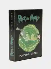 Игральные карты 52шт. пластиковые Rick and Morty "Рик и Морти"