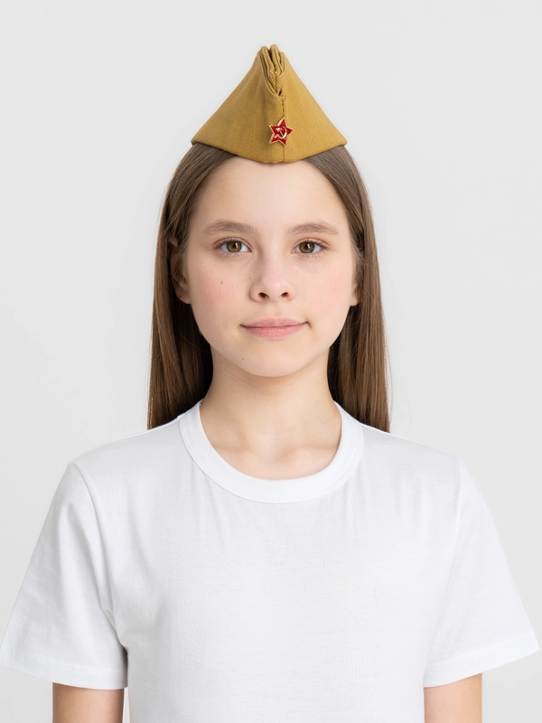 Пилотка военная советсткая, со звездой
