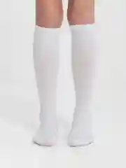 Белый гольфы хлопковые детские