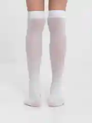 Прозрачный гольфы капроновые, белые, детские