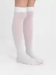 Прозрачный гольфы капроновые, белые, детские