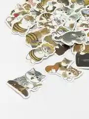 Светло-жёлтый стикеры "Котики", "Кот-акула", 100 штук, мемы, собаки