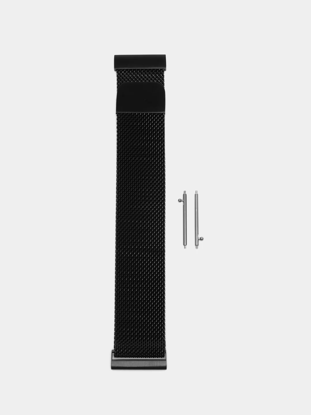Серебряный металлический ремешок  20, 22 мм Миланская петля Galaxy Watch Huawei Garmin Amazfit