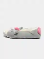 Серебряный домашние тапочки с животными