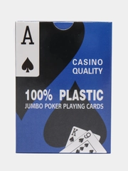 Пластиковые игральные карты Poker Club, 54 штуки