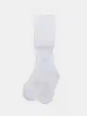 Прозрачный колготки детские, белые, хлопок