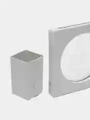 Желтый светильник 3D декоративный, подарочный, с подставкой для ручек на стол, подарок на 8 марта