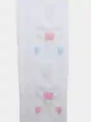 Разноцветный колготки детские, белые, хлопок
