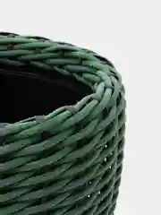 Кашпо ручной работы из полиротанга