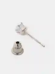 Серьги-гвоздики женские,бижутерия с цирконом пусеты круглые