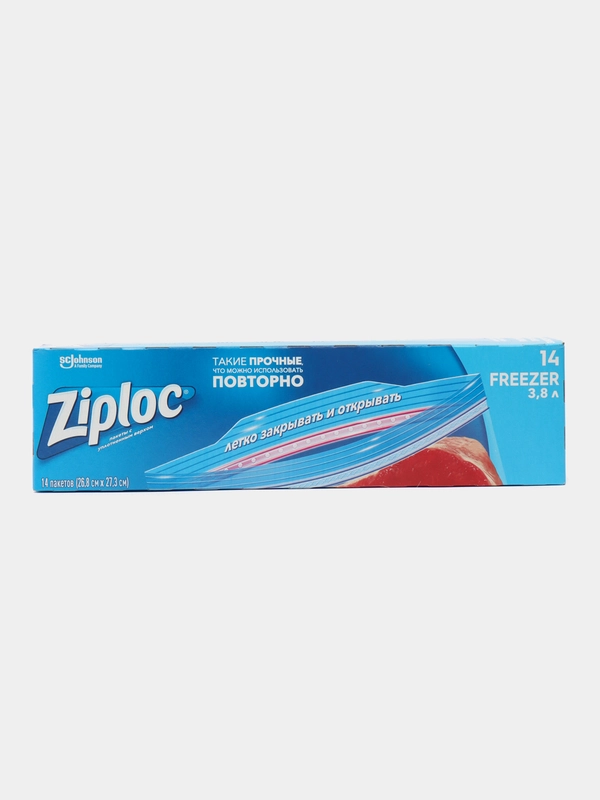 Пакеты для хранения и заморозки продуктов made in USA SC Johnson Ziploc 14-24 шт 1 - 3,8л