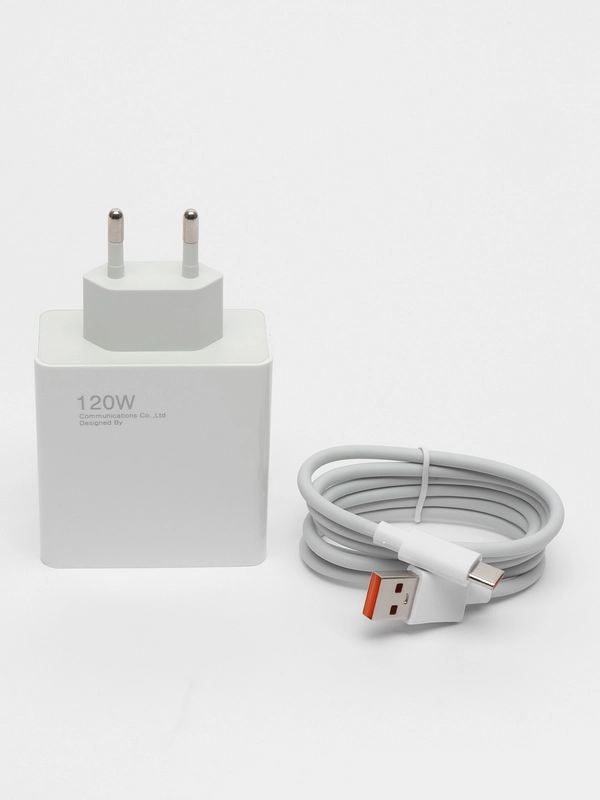 Сетевое зарядное устройство 120W QC3.0 1USB + кабель Type-C