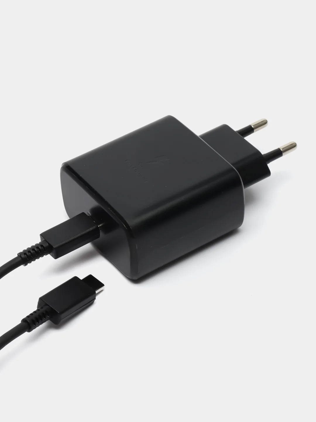 Зарядное устройство для Самсунг, 45w pd, быстрая зарядка, цвет черный