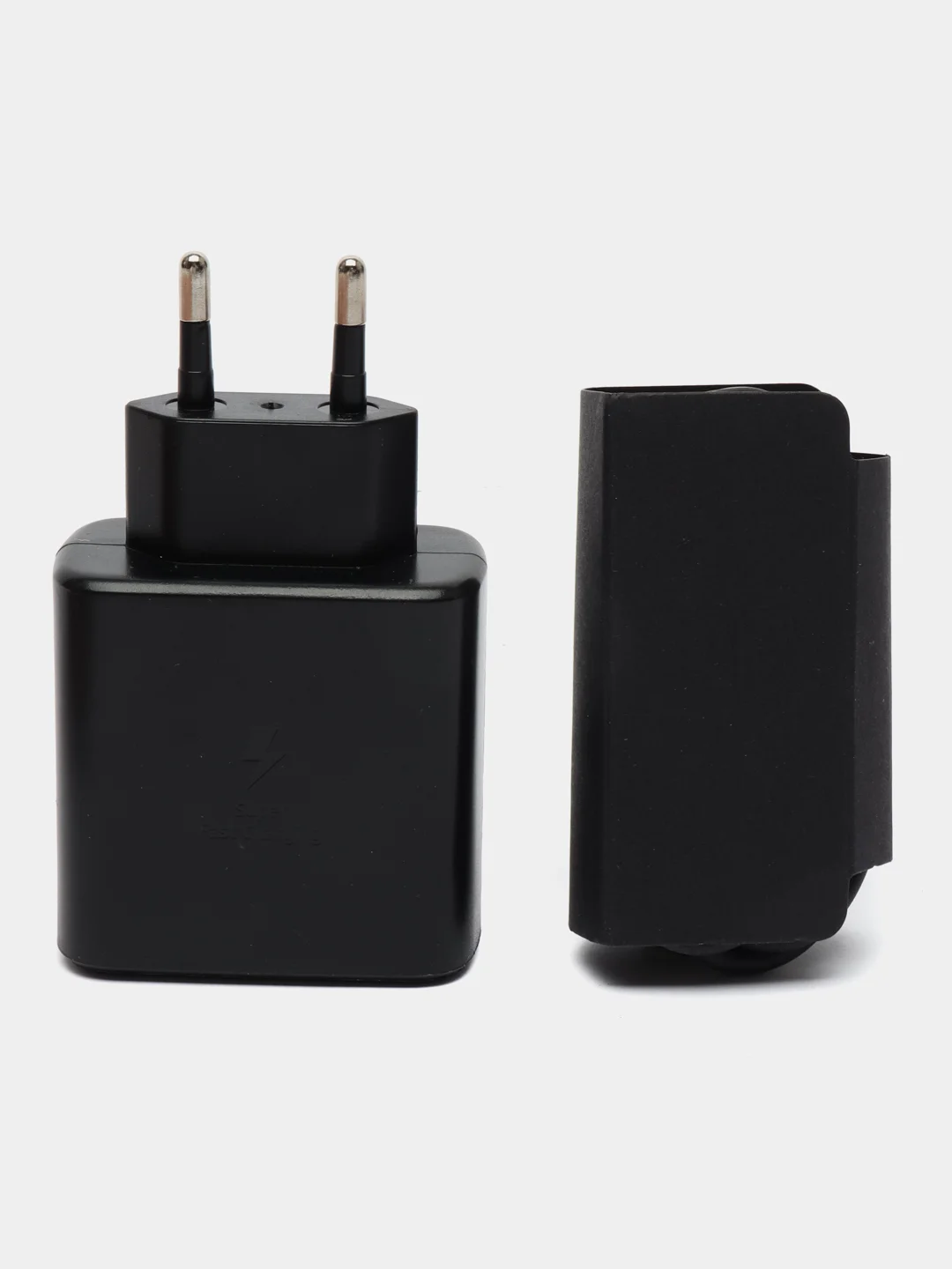 Зарядное устройство для Самсунг, 45w pd, быстрая зарядка, цвет черный
