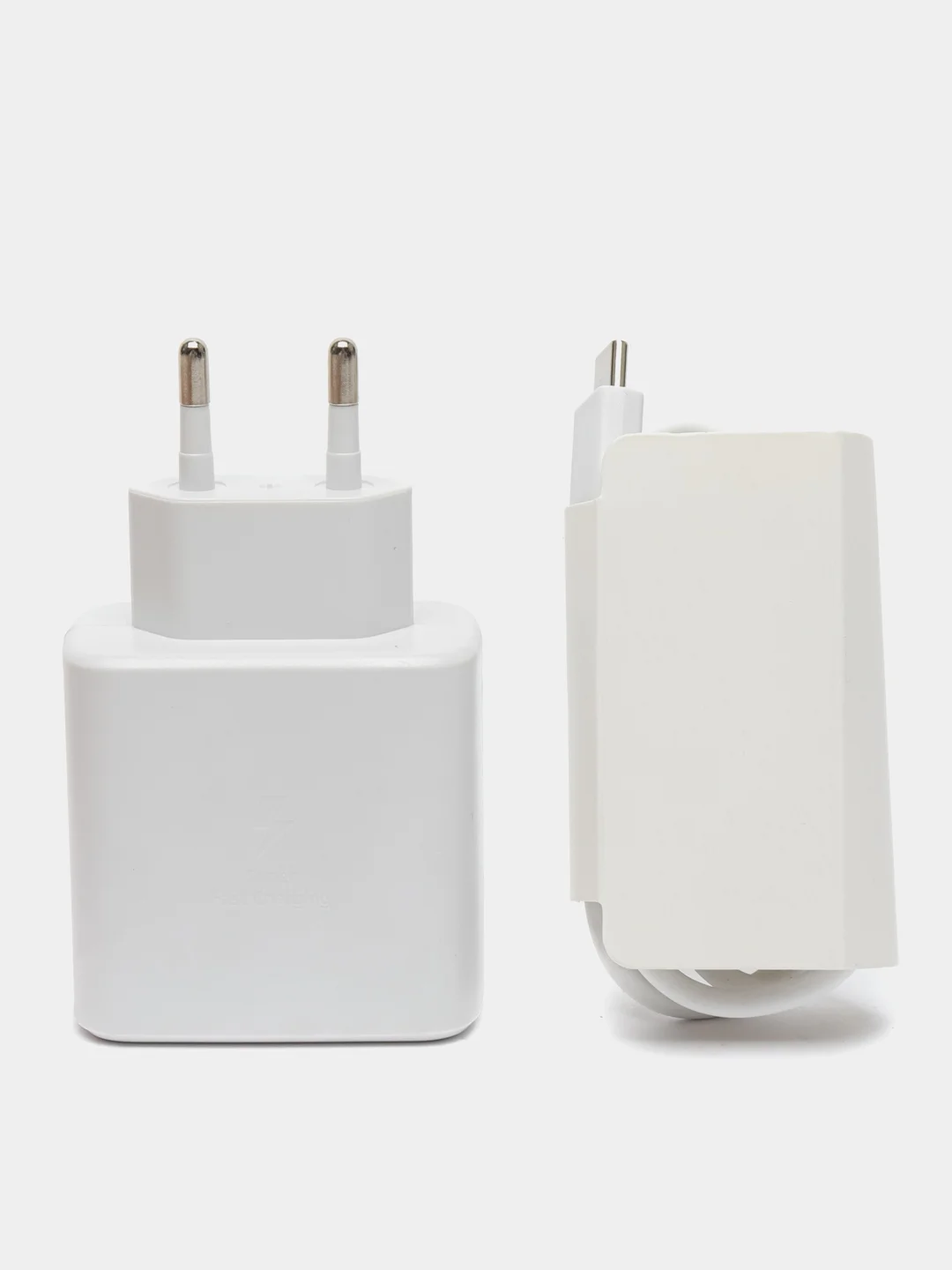 Зарядное устройство для Самсунг, 45w pd, быстрая зарядка, цвет белый