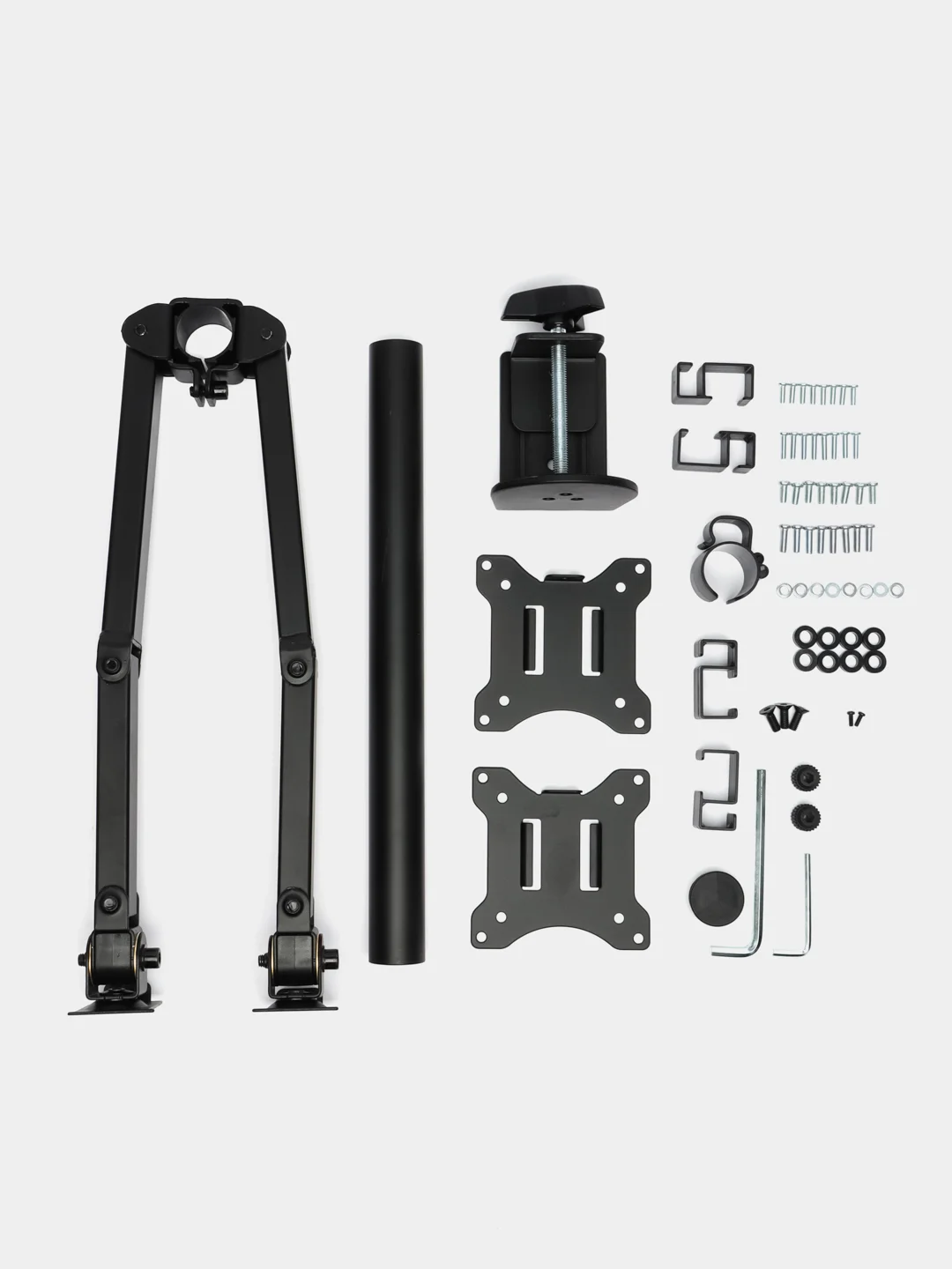 Кронштейн для двух мониторов настольный, 17"-32", до 16 кг, Sonnen, 455943