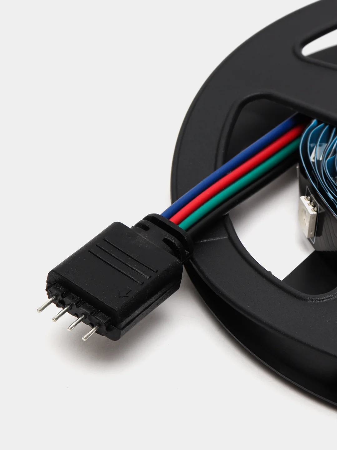 Светодиодная LED лента 5050 RGB 1-3 м,USB,IP65 с пультом управления,подсветка для дома