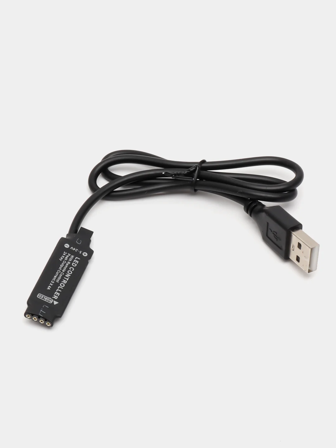Светодиодная LED лента 5050 RGB 1-3 м,USB,IP65 с пультом управления,подсветка для дома