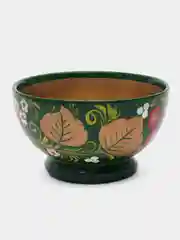 Сахарница-конфетница из дерева, ручная работа, хохлома