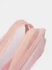 Розовый пенал школьный Deli, 215 х 75 х 55 мм