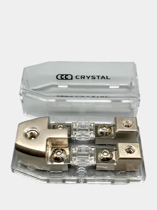 Дистрибьютор питания CrystalCarAudio PD-04 предохранитель mini anl 80A 2шт