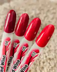 Красный гель-лак для ногтей CHARME PRO Red Wine