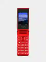 Красный мобильный телефон Philips E2601