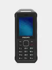 Серый мобильный телефон Philips Xenium E2317