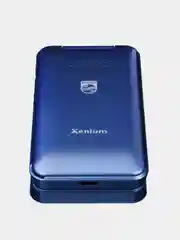 Серый мобильный телефон Philips Xenium E2602