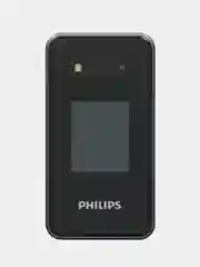 Серый мобильный телефон Philips Xenium E2602
