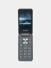 Серый мобильный телефон Philips Xenium E2602