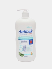 ANTIBAC" антибакт.жидкое мыло 800мл  доз. NATURE ALOE