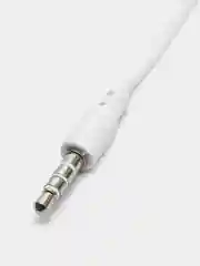 Белый наушники проводные с микрофоном Stereo Earphone Sport Music