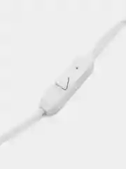 Белый наушники проводные с микрофоном Stereo Earphone Sport Music