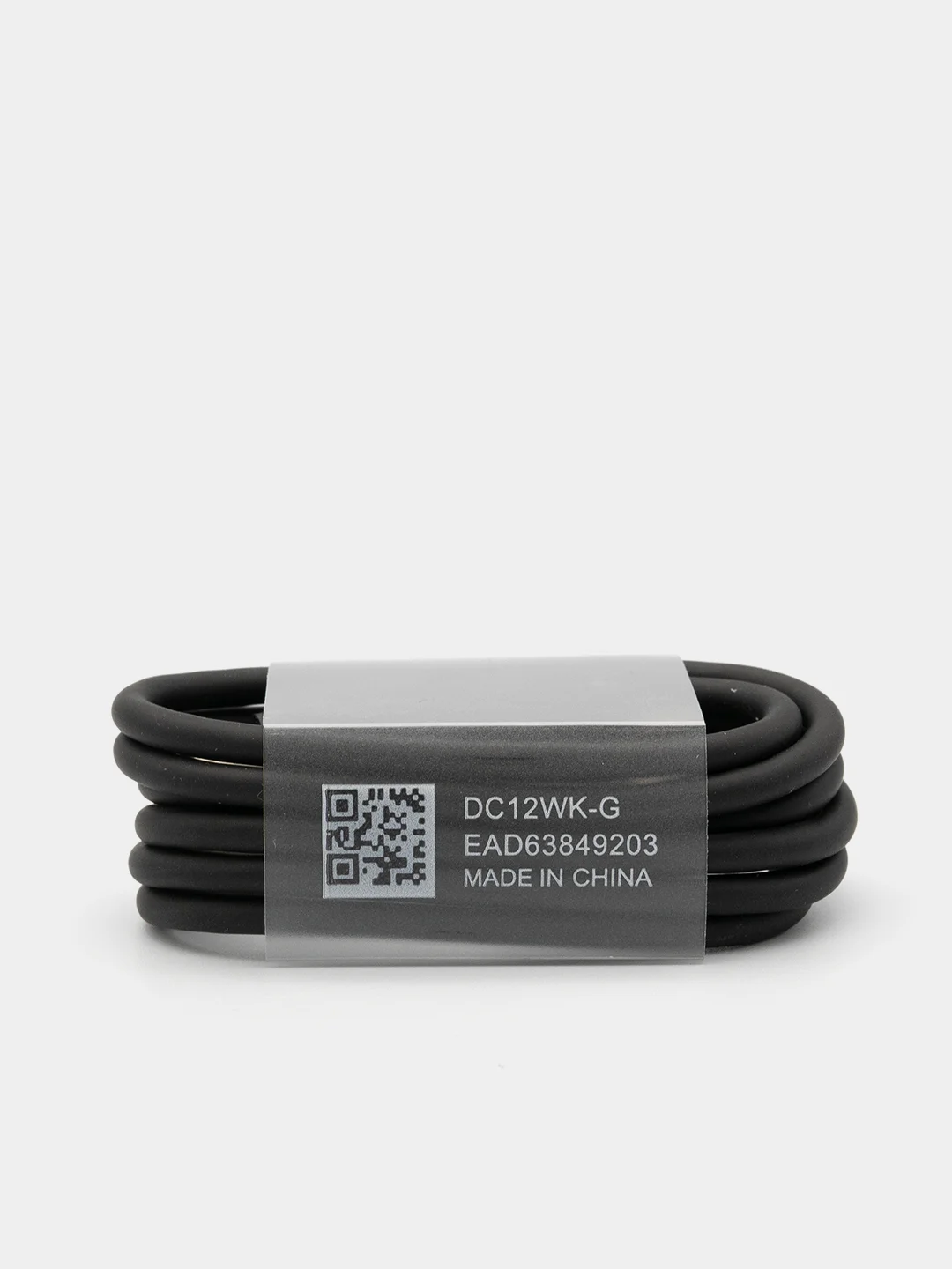 Черный кабель USB Type C 5A для быстрой зарядки / 1 метр