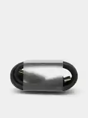 Черный кабель USB Type C 5A для быстрой зарядки / 1 метр