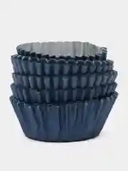 Синий форма для выпечки круглая, 3,5 x 2 см