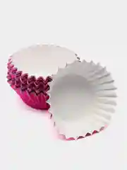 Розовый форма для выпечки круглая, 3,5 x 2 см
