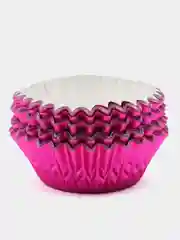 Розовый форма для выпечки круглая, 3,5 x 2 см