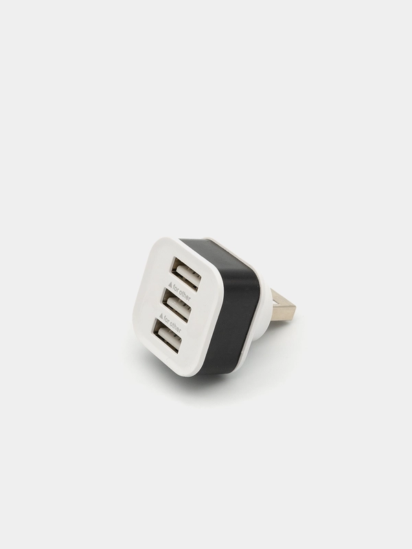 USB адаптер для зарядки 3 устройств