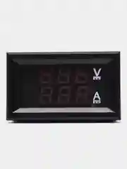 Вольтметр-амперметр цифровой 0-100VDC 0-100A красный/зеленый с шунтом