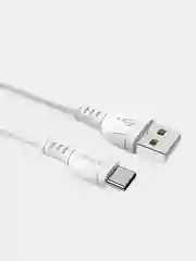 Белый кабель Type-C USB, быстрая зарядка, для андроид, Borofone BX51, 3А
