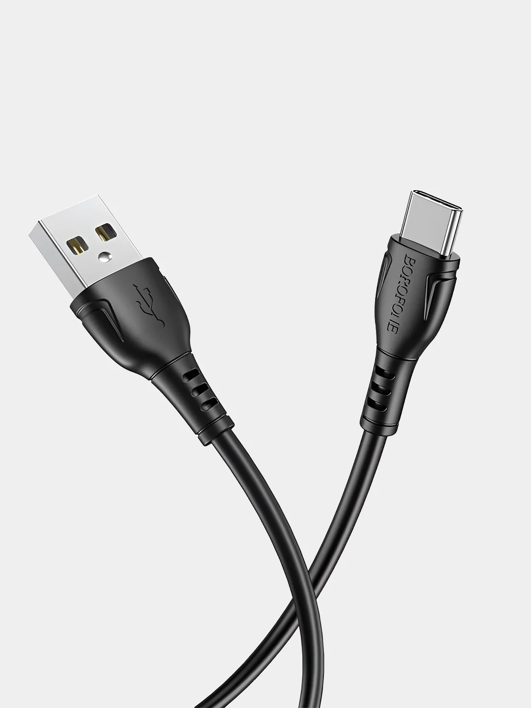 Белый кабель Type-C USB, быстрая зарядка, для андроид, Borofone BX51, 3А