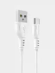 Черный кабель Type-C USB, быстрая зарядка, для андроид, Borofone BX51, 3А